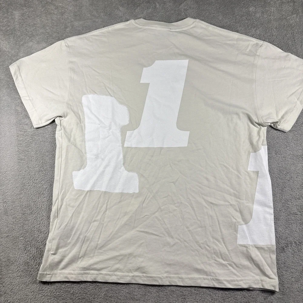 Harley Davidson Bar and Shield‎ Classic 1's T-Shirt Beige Men's Size Small